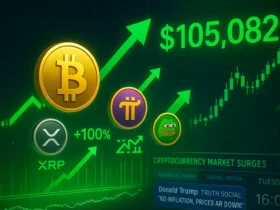 بیت‌کوین و آلت‌کوین‌ها در اوج، آینده XRP، PI و PEPE چطور خواهد بود؟