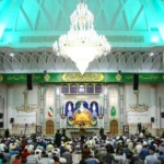 بزرگداشت جان‌باختگان حادثه بندر شهید رجایی در حرم بانوی کرامت _ مراسم یادبود در حرم حضرت فاطمه معصومه