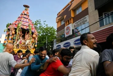 فاجعه در معبد هندوها _ ازدحام مرگبار در گوآ هند جان ۶ نفر را گرفت