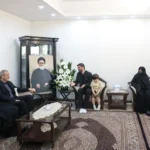 دیدار رئیس‌جمهور با خانواده شهید آل‌هاشم و شهید موسوی