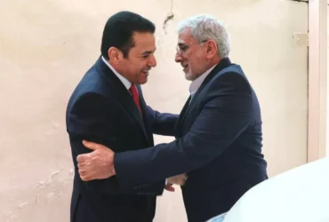 دیدار سردار قاآنی با مشاور امنیت ملی عراق در بغداد _ توسعه روابط و امنیت مرزها