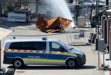 انفجار مهیب در بندر شمال آلمان با دست‌کم ۱۱ زخمی