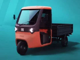 Fiat Tris؛ خودروی برقی سه‌چرخ و بامزه‌ برای تحویل‌های شهری