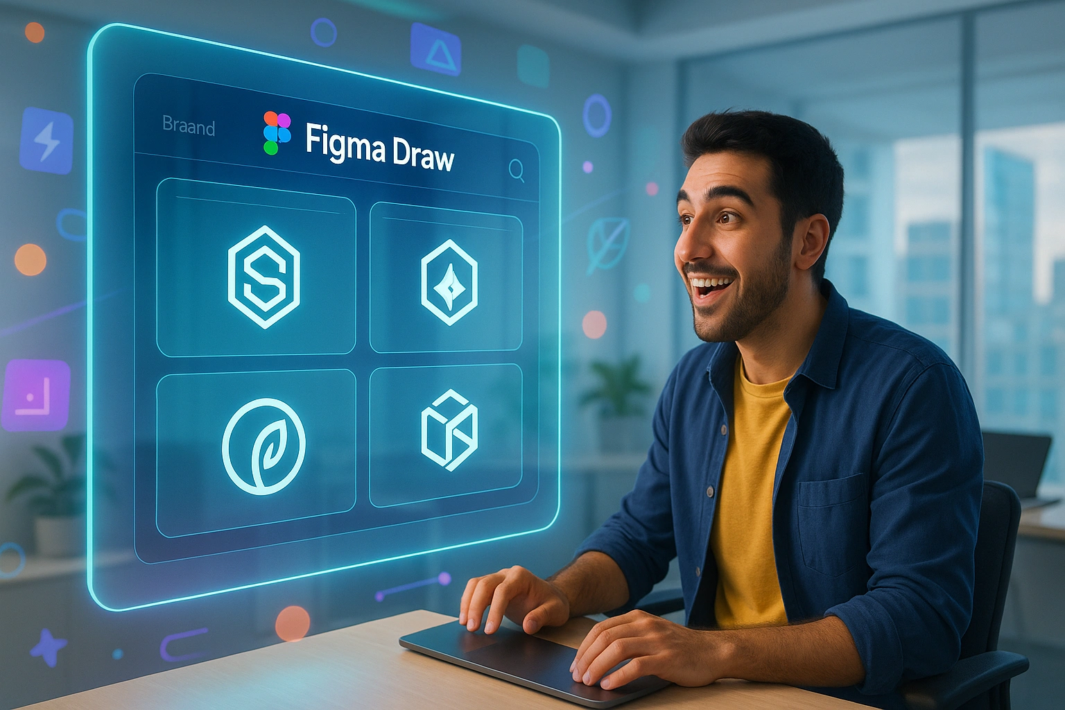 Figma Draw رسید: طراحی لوگو بدون فوتوشاپ و Illustrator فقط با یه کلیک!