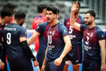 جدال نفس‌گیر فولاد سیرجان مقابل سانتوری ژاپن در دیدار رده‌بندی آسیا