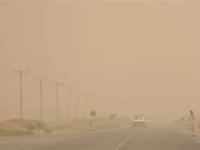 وضعیت آب‌وهوای قم ناپایدار می‌شود _ وزش باد شدید، گردوخاک و احتمال رعدوبرق
