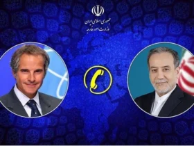 گروسی و عراقچی درباره همکاری‌های هسته‌ای ایران گفت‌وگو کردند
