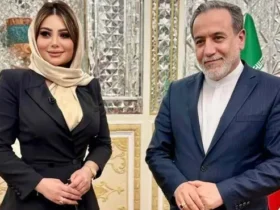 «سیندرلای فلسطین» در تهران _ مجری سرشناس عرب؛ هدیل علیان، با عراقچی دیدار و مصاحبه کرد