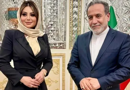 «سیندرلای فلسطین» در تهران _ مجری سرشناس عرب؛ هدیل علیان، با عراقچی دیدار و مصاحبه کرد