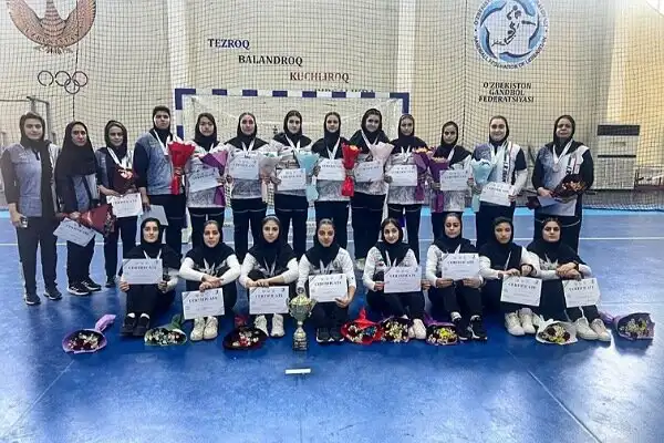 دختران هندبالیست نوجوان ایران سوم آسیا شدند