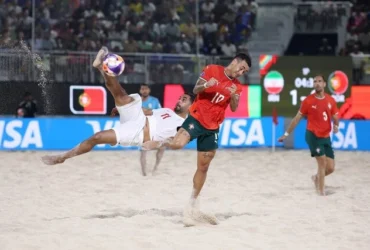 حذف ایران از جام جهانی فوتبال ساحلی ۲۰۲۵ با شکست برابر بلاروس