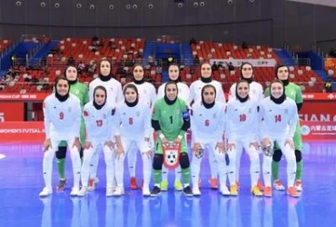 تیم ملی فوتسال زنان ایران با شکست چین به مدال برنز آسیا رسید