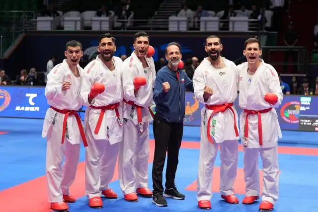 نایب‌قهرمانی تیم ملی کاراته مردان ایران در آسیا با شکست مقابل اردن