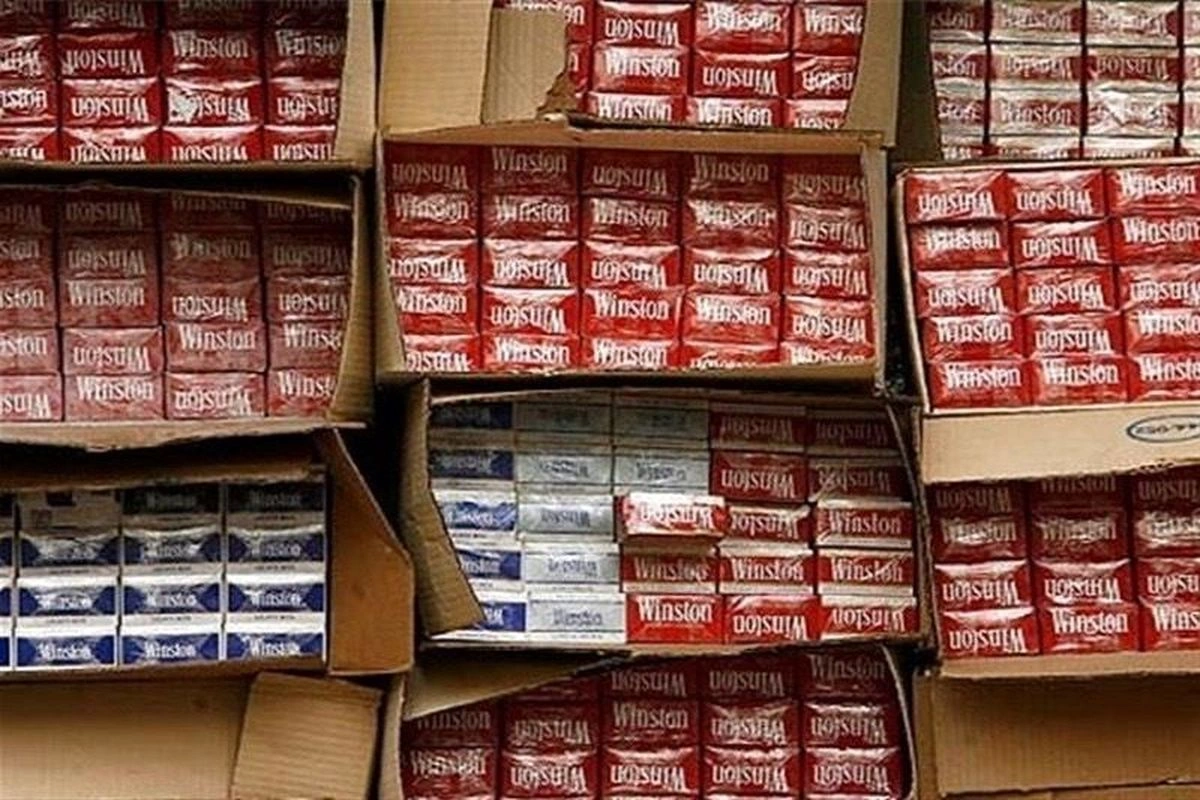 کشف ۱۰۰ تن تنباکوی قاچاق در تهران _ ارزش ریالی بیش از ۲۰۰ میلیارد ریال