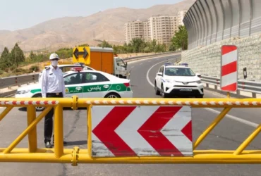 ممنوعیت تردد در محور کرج - چالوس تا پایان اردیبهشت _ ترافیک سنگین در آزادراه قزوین - کرج