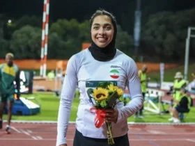 مریم طوسی قهرمان دوی ۱۰۰ متر رقابت‌ های قهرمانی کشور شد