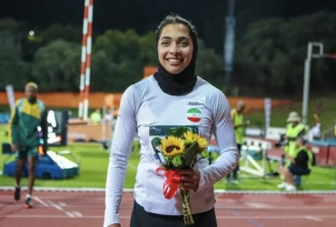 مریم طوسی قهرمان دوی ۱۰۰ متر رقابت‌ های قهرمانی کشور شد