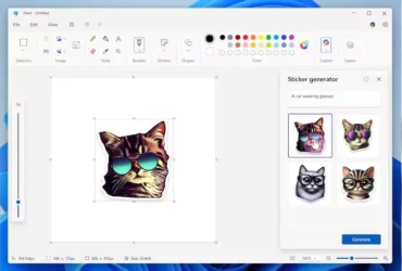 رونمایی قابلیت‌های جدید هوش مصنوعی در Paint و Notepad