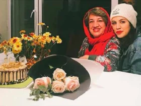 تصویر خاص کیک تولد ناهید مسلمی سوژه کاربران شد