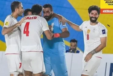 پخش زنده ایران و پرتغال در جام جهانی فوتبال ساحلی 2025 از شبکه سه