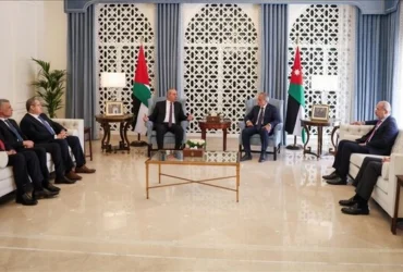 دیدار فلسطین و اردن برای آتش‌بس در غزه و ارسال کمک‌ها