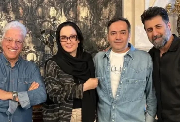 پایتختی‌ها دوباره کنار هم؟ _ عکس صمیمی هومن حاجی‌ عبداللهی با فهیمه و بابا پنجعلی ترکوند!