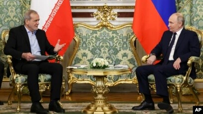 گفت‌وگوی تلفنی پوتین و مسعود پزشکیان درباره روابط تجاری و برنامه هسته‌ای ایران