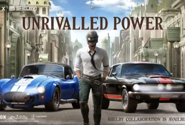 بازی پابجی موبایل وارد دنیای ماشین‌ های کلاسیک با همکاری Shelby American شد!