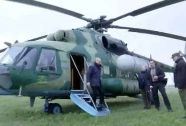 حمله پهپادی اوکراین به بالگرد پوتین در کورسک _ روسیه: حمله دفع شد