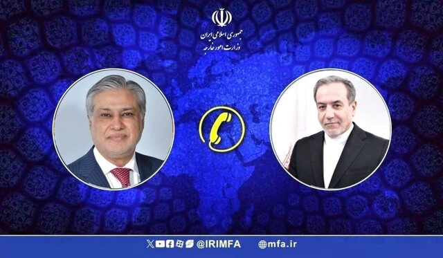 رایزنی عراقچی با وزیر خارجه پاکستان پس از مذاکرات هند