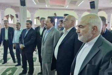 وزیر صنعت و معدن از یادمان شهدای شلمچه بازدید کرد