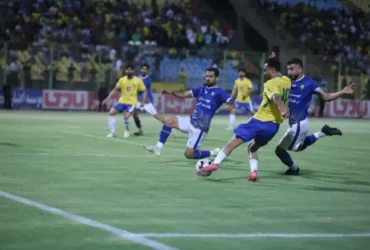 صنعت نفت آبادان 1-0 نفت و گاز گچساران: صعود به رده سوم جدول لیگ یک