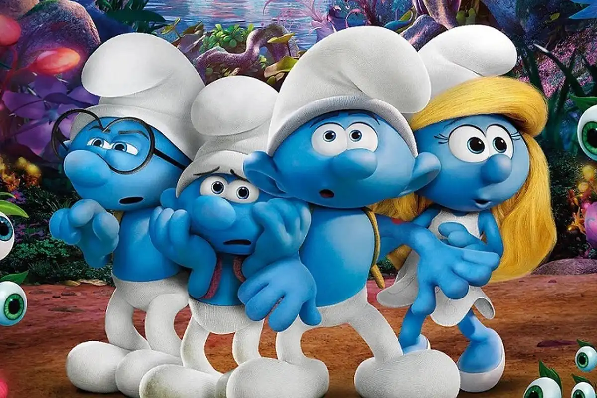 پوستر جدید انیمیشن Smurfs با حضور کانگوروها منتشر شد