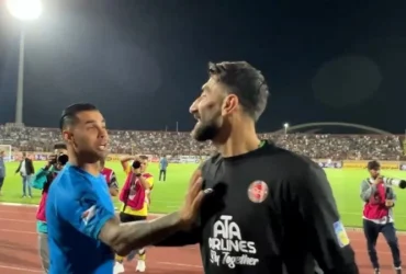 تبریک احساسی فروزان به بیرانوند برای قهرمانی تراکتور