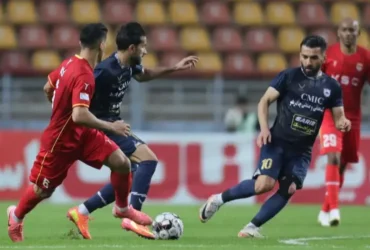 تساوی چادرملو و فولاد در هفته ۲۸ لیگ برتر فوتبال