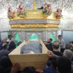 تشییع و خاکسپاری احمد هاشمی رفسنجانی با حضور چهره‌های سرشناس در حرم عبدالعظیم