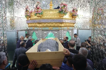 تشییع و خاکسپاری احمد هاشمی رفسنجانی با حضور چهره‌های سرشناس در حرم عبدالعظیم