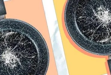 هشدار درباره ماهیتابه‌ های تفلون خراشیده: منبع پنهان میکروپلاستیک در غذای شما!