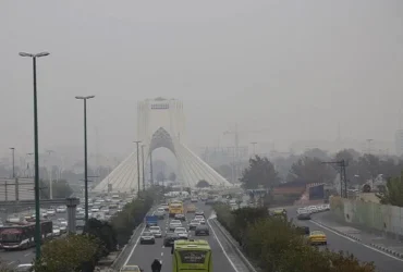 وضعیت هوای تهران ناسالم برای گروه‌های حساس _ شاخص امروز ۱۰۸