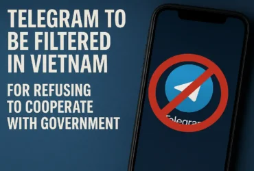 فیلتر شدن تلگرام در ویتنام به دلیل امتناع از همکاری با دولت