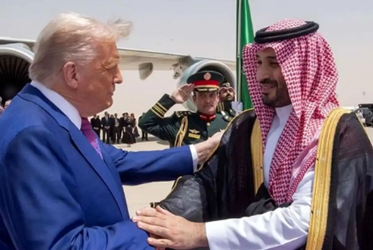 خداحافظی عجیب ترامپ با بن‌سلمان در پایان سفر به عربستان