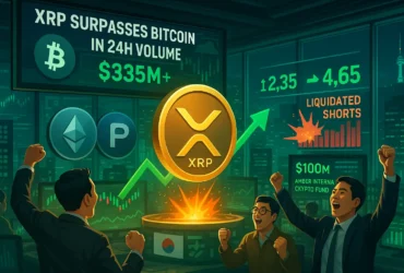 ریپل (XRP) از بیت‌کوین پیشی گرفت؛ رشد چشمگیر و پیش‌بینی‌های تازه برای قیمت