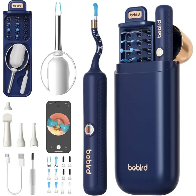 معرفی و بررسی کامل Bebird EarSight Plus؛ گوش‌پاک‌کن هوشمند با دوربین HD