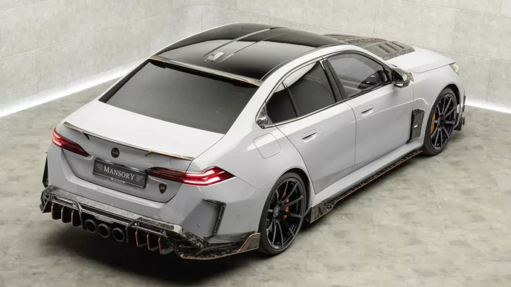 زاویه دیگر از تیونینگ خودرو bmw m5 منصوری
