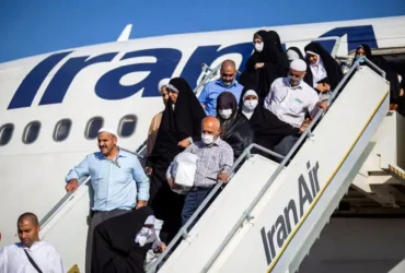 نخستین گروه زائران ایرانی با مسیر ترکیبی از عربستان به کشور بازمی‌گردند