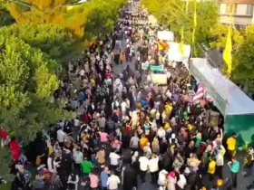 برگزاری مهمانی ۲ کیلومتری عید غدیر در بروجرد با حضور ۱۰۰ هزار نفر