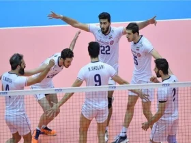 برد تیم ملی والیبال ایران مقابل آرژانتین