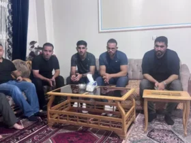 همدردی محمد خدابنده‌لو با خانواده هوادار درگذشته پرسپولیس _ خدابنده‌لو پیش از سفر دل‌ها را تسخیر کرد