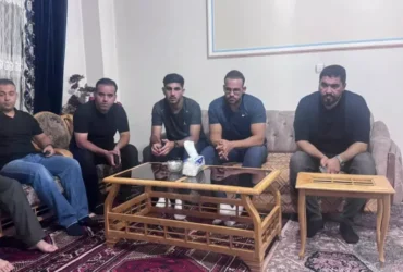همدردی محمد خدابنده‌لو با خانواده هوادار درگذشته پرسپولیس _ خدابنده‌لو پیش از سفر دل‌ها را تسخیر کرد