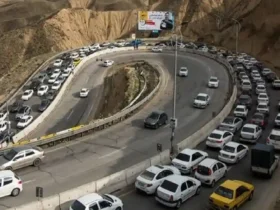 ورودی جاده چالوس و آزادراه تهران-شمال تا اطلاع بعدی مسدود شد _ وضعیت ترافیکی ۲۴ خرداد